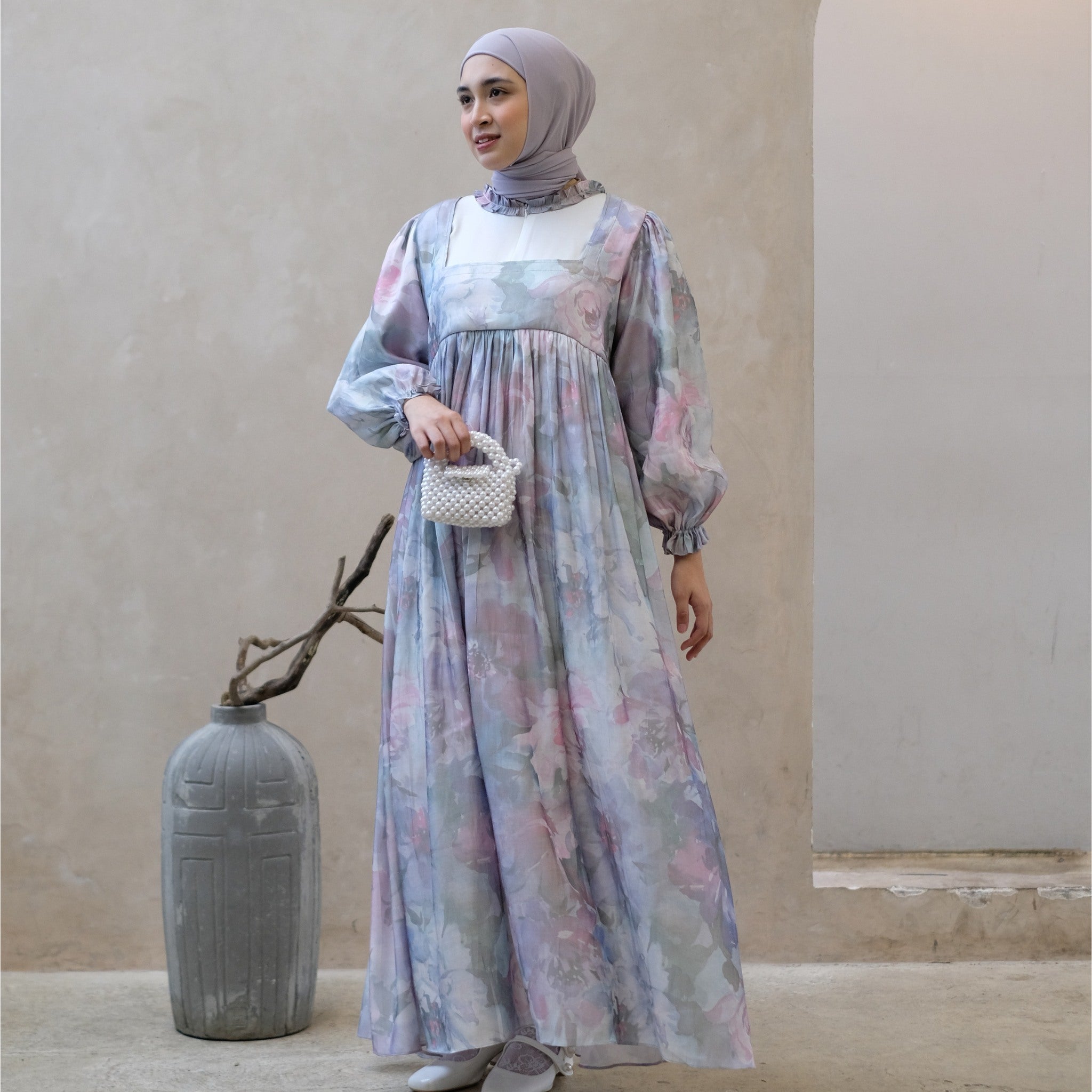 Image of Eclemix Dress Rula | Dress Wanita Baby Doll Vintage